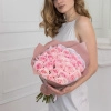 Букет из 25 парфюмированных пионовидных роз Pink O'Hara в Тюмени
