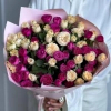 Букет из кустовых роз в Тюмени