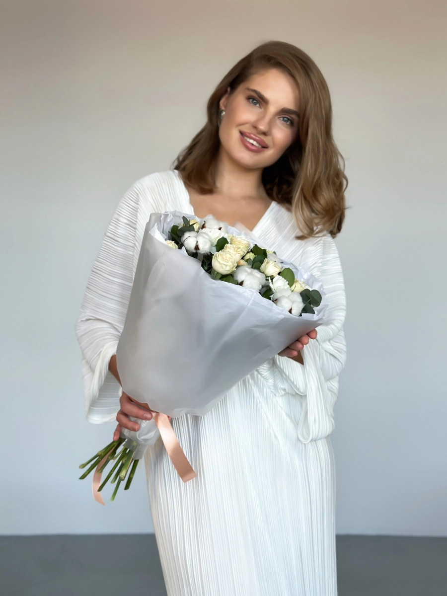Новогодний букет №7 в Тюмени