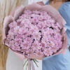 Букет из 15 розовых кустовых хризантем