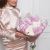 Букет из 15 кустовых хризантем микс в Тюмени