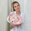 Авторский букет с пионами в нежной гамме в Тюмени